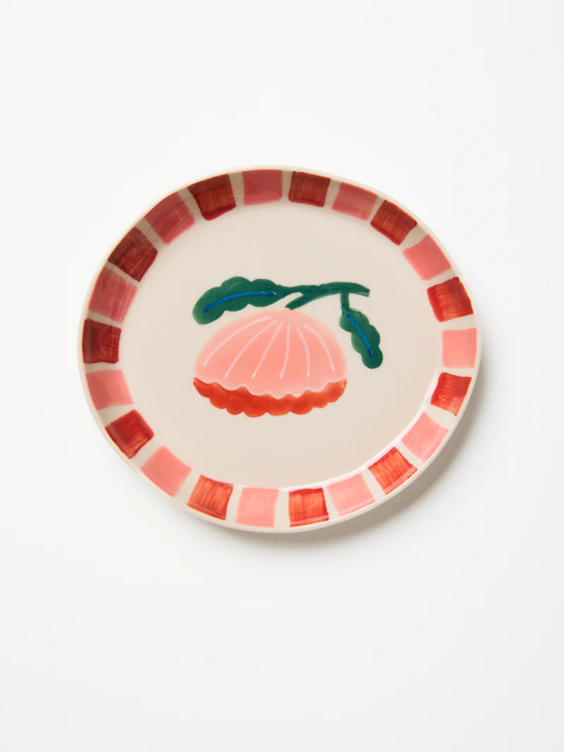 BLOOMIE PINK FLOWER DISH