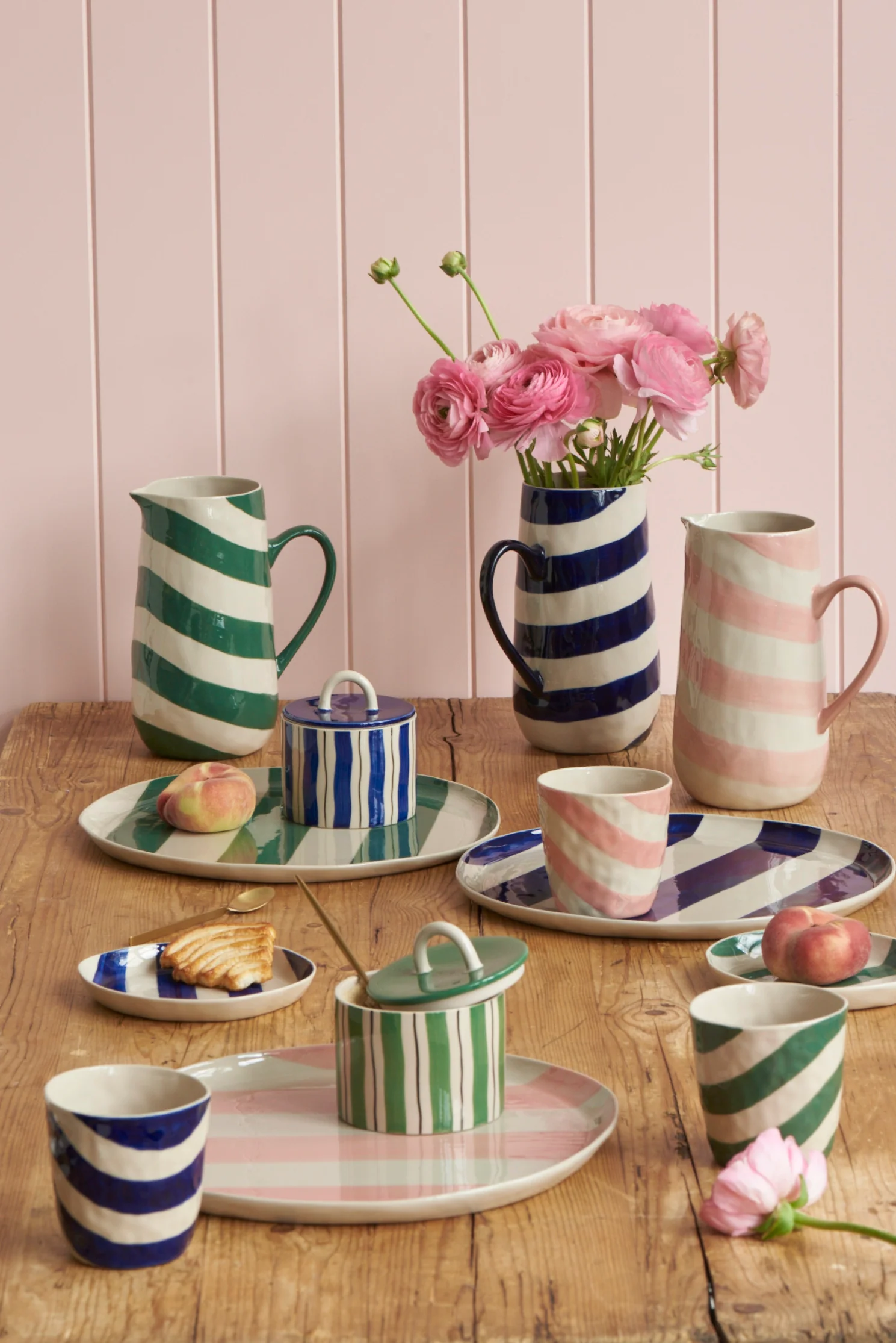CABANA STRIPE TUMBLER PINK - Image 3