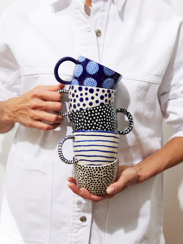 CHINO MUG NAVY SPOT - Image 5