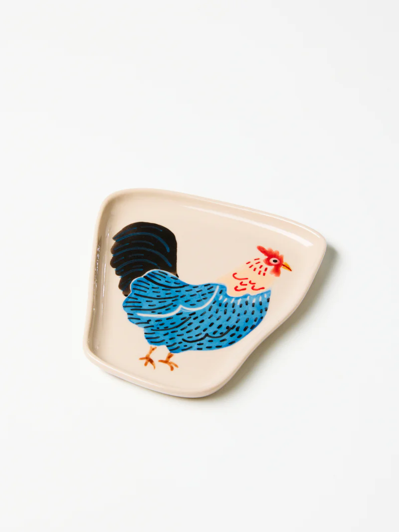 COOP WONKY BARN BLUE PLATE - Image 3