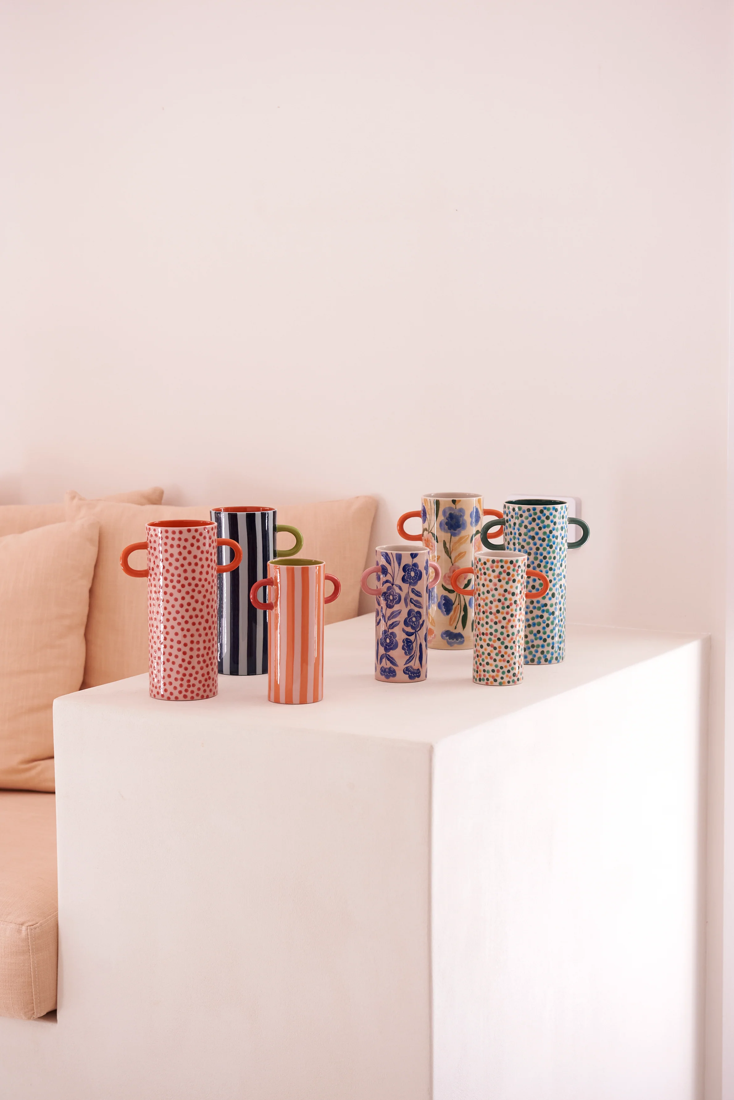GRIFFE MULTI FLORAL TALL VASE - Image 3